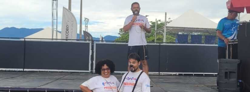 ‘Caraguá Feliz em Preservar’: campanha intensifica trabalhos de educação ambiental na Arena Verão