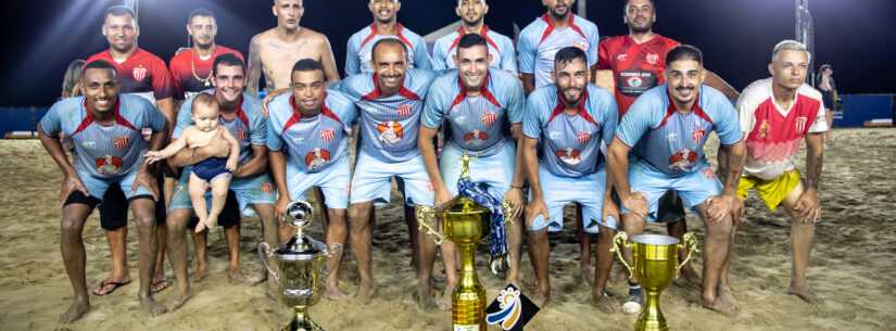 Rio do Ouro faz 3x 2 contra Lion F.C. e é campeão do Campeonato de Beach Soccer