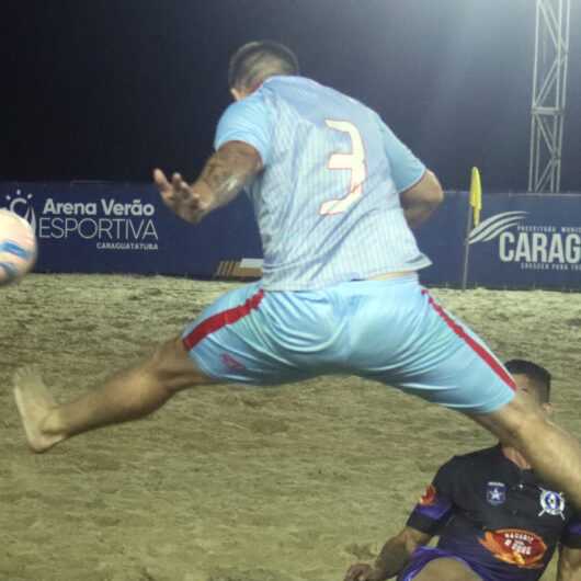 Rio do Ouro e Lion F.C. são os grandes finalistas do Campeonato de Beach Soccer