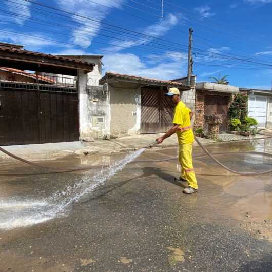 Prefeitura de Caraguatatuba mantém ações de limpeza e manutenção em vários bairros