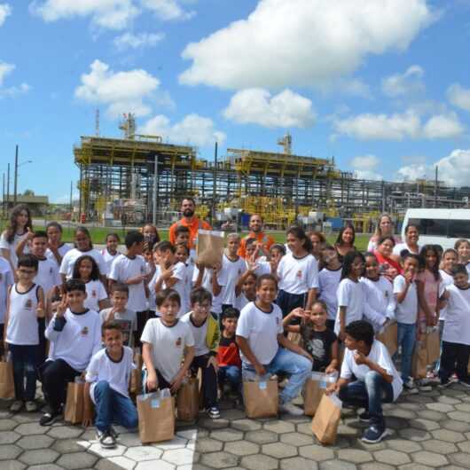 Projeto Energia com Escolas leva alunos do 4º ano para conhecer a UTGCA