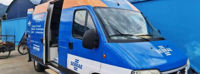 Sebrae Móvel continua com atendimento nos bairros de Caraguatatuba para atender comerciantes