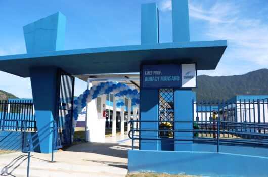 Caraguatatuba inaugura 11ª unidade escolar em sete anos Caraguatatuba inaugura 11ª unidade escolar em sete anos