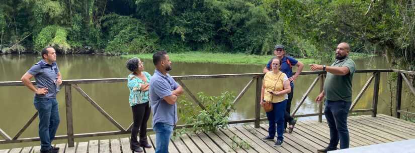 Prefeitura de Caraguatatuba e Instituto Federal discutem parcerias envolvendo Parque do Juqueriquerê