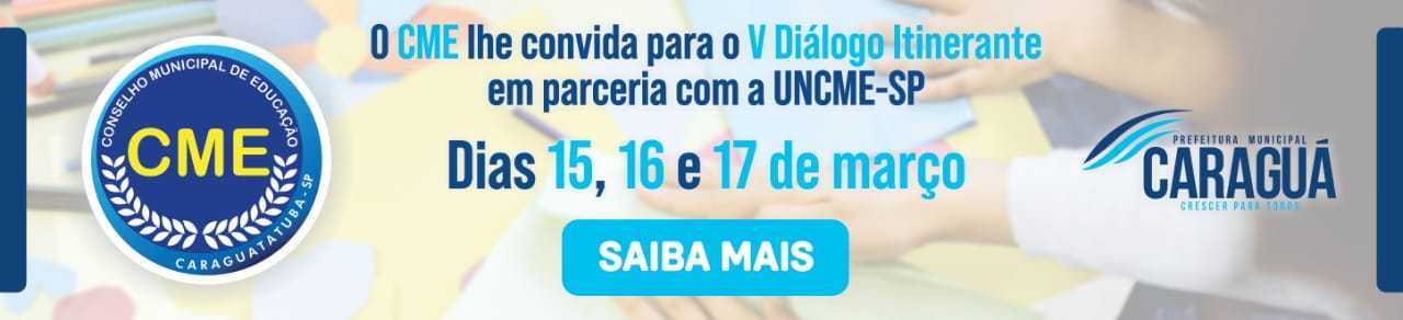 CARAGUATATUBA SERÁ SEDE DA 5ª EDIÇÃO DO PROGRAMA DIÁLOGOS ITINERANTES