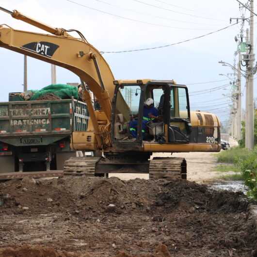 Caraguá em Obras: Prefeitura continua com intervenções no Golfinhos