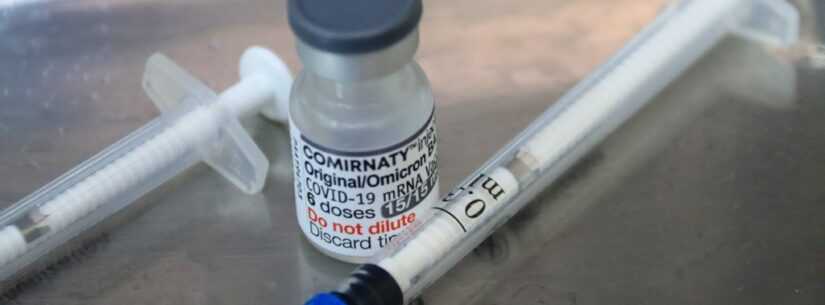 Prefeitura aplica vacina bivalente contra Covid-19 em profissionais de saúde a partir de segunda-feira