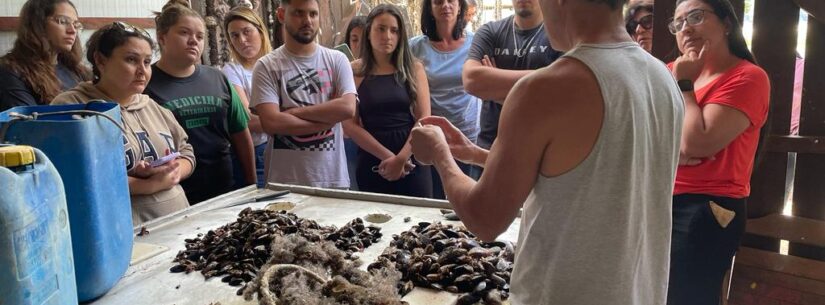 Estudantes de Veterinária da Unitau fazem visita técnica ao Entreposto do Porto Novo e Rancho da Cocanha