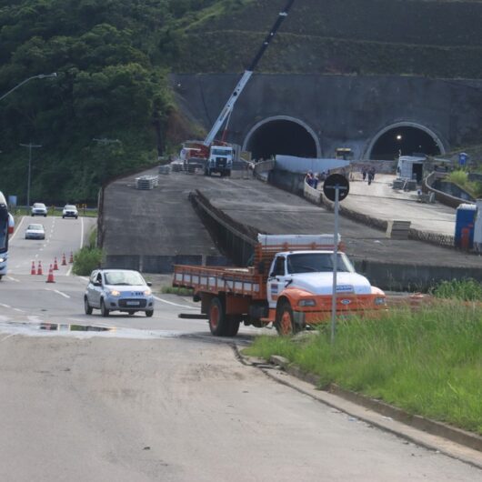 Prefeitura de Caraguatatuba promove alterações no tráfego de veículos na altura do bairro Casa Branca