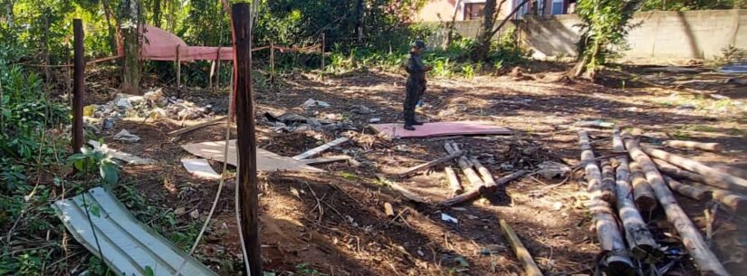 Prefeitura de Caraguatatuba fecha o cerco contra obras irregulares e desmatamento no Massaguaçu