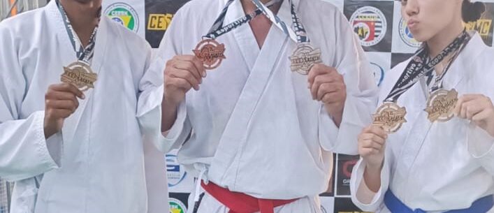 Karatê de Caraguatatuba fatura 20 medalhas no Campeonato Interestadual