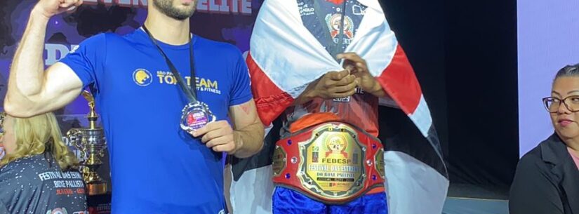 Caraguatatuba é cinturão de ouro no Festival das Estrelas do Boxe Paulista