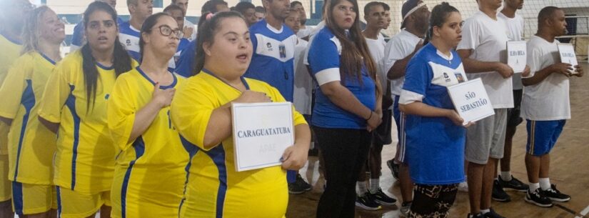 1º Festival de Voleibol Adaptado da Apae de Caraguatatuba reúne times de três municípios