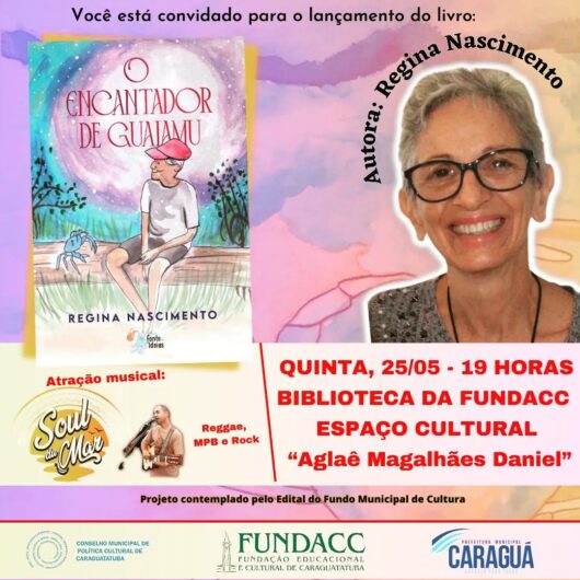 Regina Nascimento lança O Encantador de Guaiamu