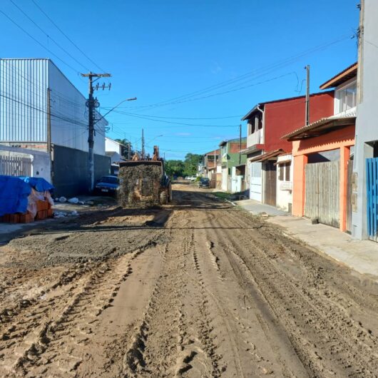 Antiga reivindicação dos moradores, rua do Balneário Maria Helena ganhará rede coletora de esgotos