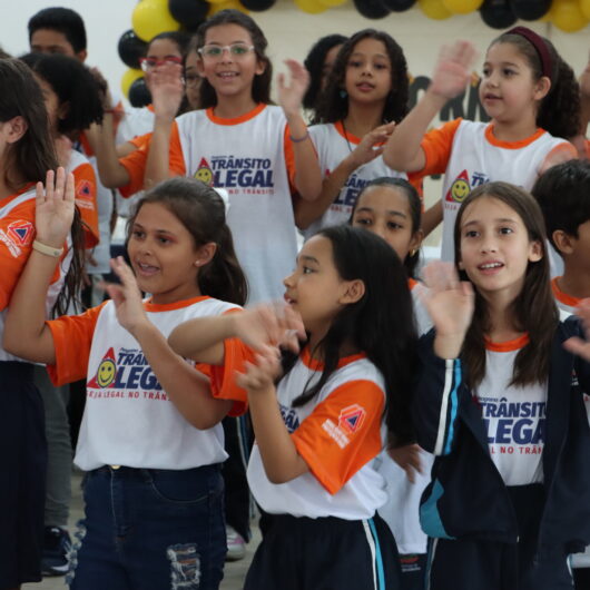 Alunos da Escola Gardelin se formam no Programa Trânsito Legal