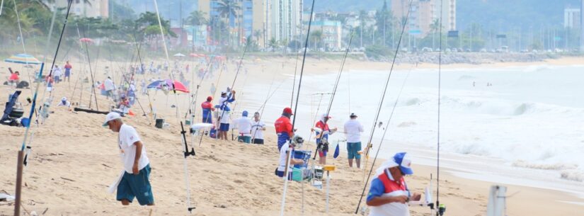 Técnica pesca Surf Casting (praia)