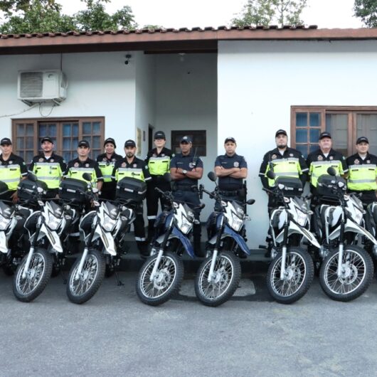 Fiscalização de trânsito e Guarda Civil Municipal ganham novas motos 0km