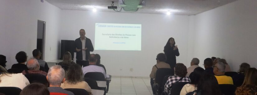 Sepedi realiza encontro para debater Lei Brasileira de Inclusão da Pessoa com Deficiência