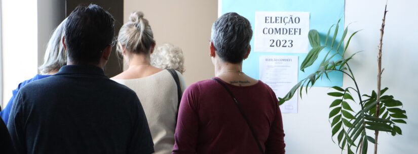 Eleição para o Comdefi é realizada em Caraguatatuba