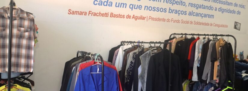 Fundo Social encerra primeiro semestre com mais de 15 mil peças de roupas doadas e 500 atendimentos às famílias