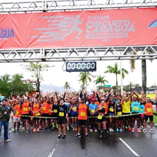 2ª etapa do Circuito Caraguá de Corrida de Rua reúne quase 1 mil atletas em Caraguatatuba