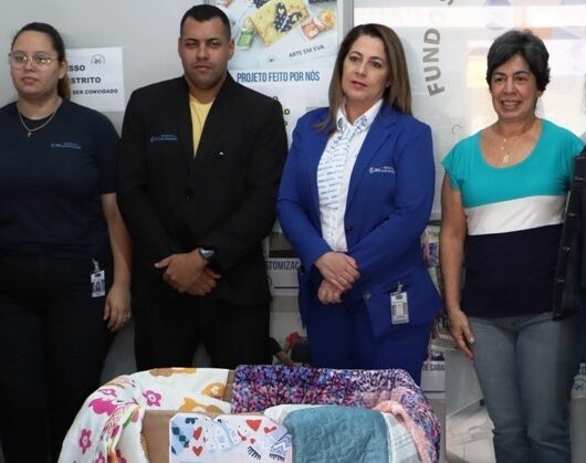 Fundo Social de Caraguatatuba recebe doação de cobertores da Organização Social João Marchesi