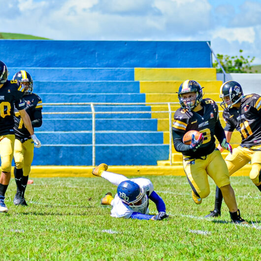 Caraguatatuba recebe segunda rodada do Campeonato Brasileiro de Futebol Americano