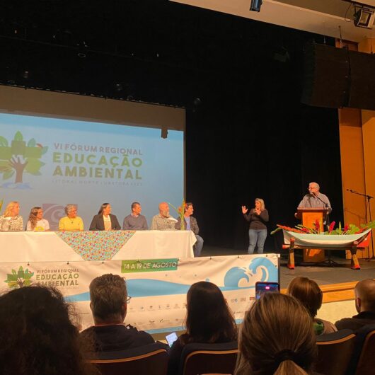 Prefeitura de Caraguatatuba marca presença no VI Fórum de Educação Ambiental do Litoral Norte