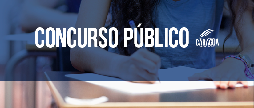 Prefeito de Caraguatatuba anuncia publicação de edital do concurso público para 340 vagas em 95 cargos