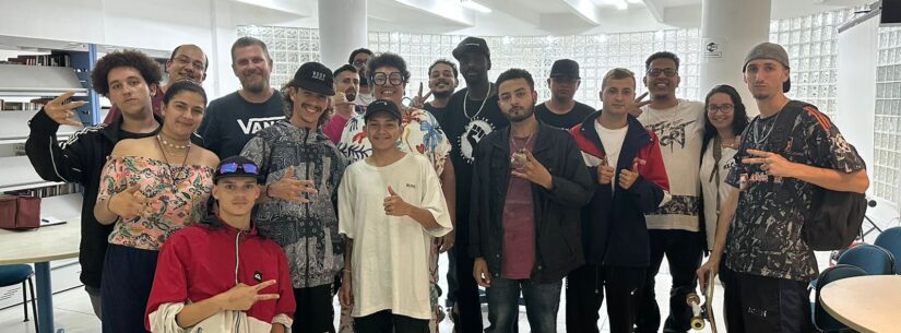 Fundacc recebe representantes do hip-hop