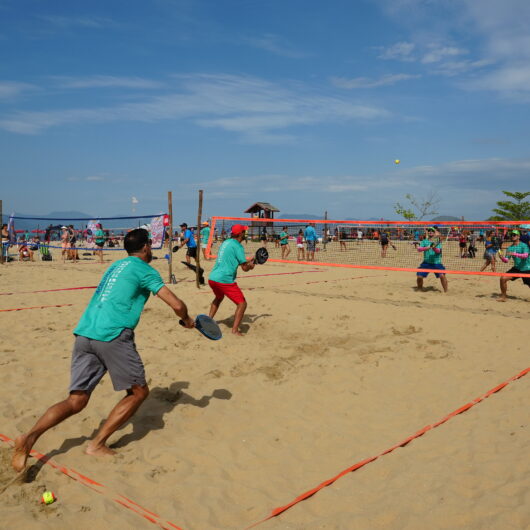 3º Cocanha Open de Beach Tennis atrai mais de 1 mil pessoas em Caraguatatuba