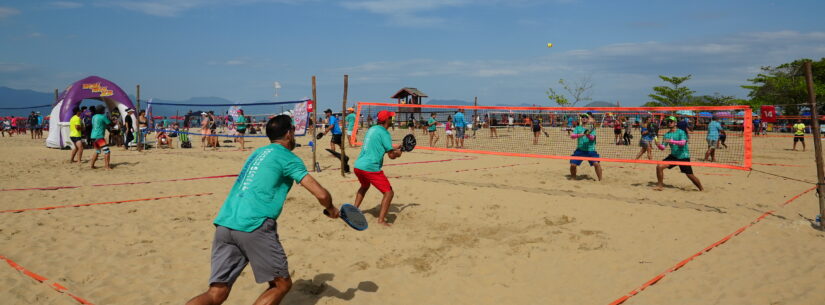 3º Cocanha Open de Beach Tennis atrai mais de 1 mil pessoas em Caraguatatuba