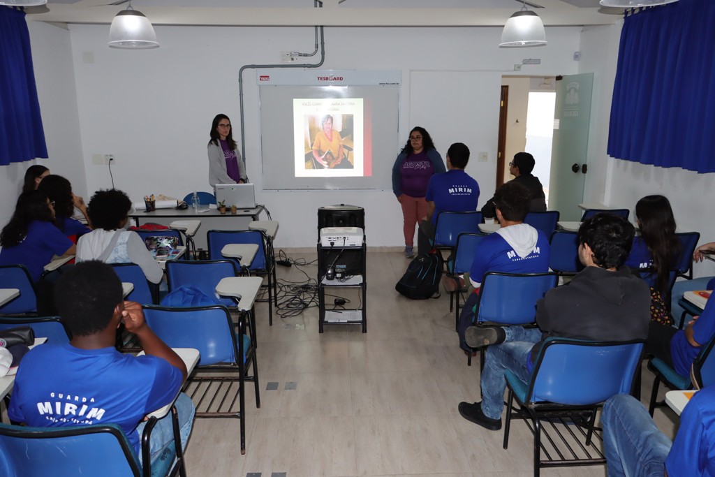 Projeto Maria da Penha nas Escolas/Agosto Lilás, mês de enfrentamento à  violência contra a mulher - Prefeitura de Teresópolis