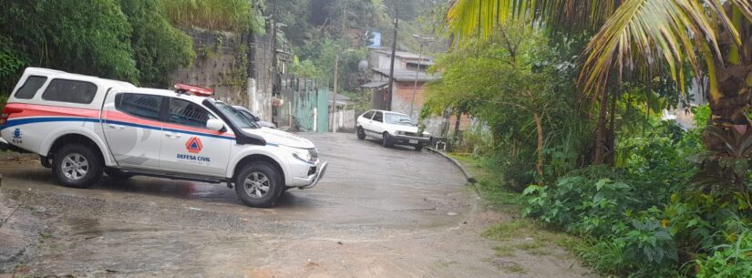 Defesa Civil de Caraguatatuba faz vistoria e orientação nas áreas de risco do município