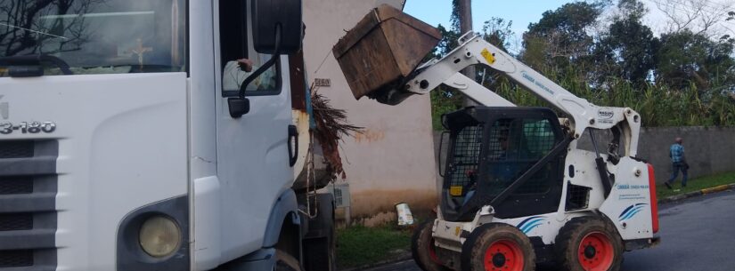 Região Norte de Caraguatatuba recebe limpeza e operação Bota-Fora em diversos pontos