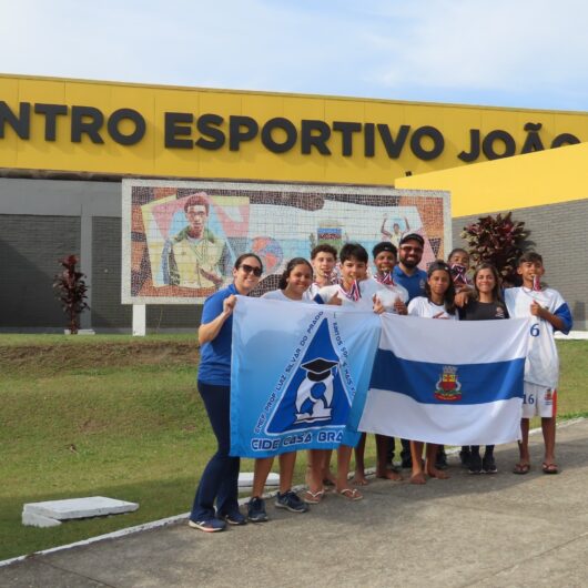 Alunos da EMEF Professor Luiz Silvar do Prado se classificam para Final Estadual do Pró-Atletismo