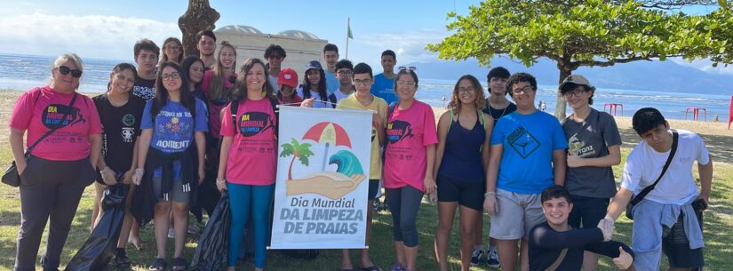 Prefeitura de Caraguatatuba recolhe mais de 800 kg de resíduos durante ação de limpeza de rios e praias
