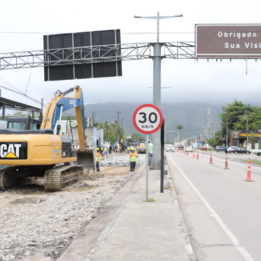 SP-55: iniciada obra de fresagem no trecho Sul da rodovia, em Caraguatatuba