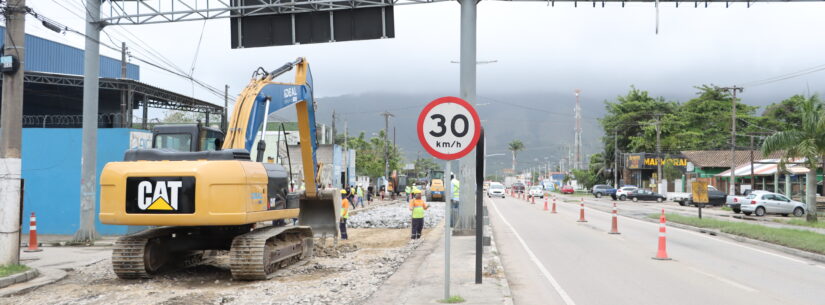 SP-55: iniciada obra de fresagem no trecho Sul da rodovia, em Caraguatatuba