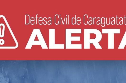 Defesa Civil de Caraguatatuba alerta para fortes chuvas e mar grosso nos próximos dias