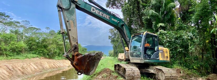 Prefeitura prossegue com ações de prevenção para evitar alagamentos