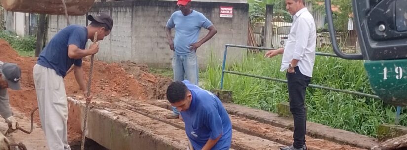 Prefeitura inicia trabalho de restauração da ponte de acesso ao bairro Alto do Jetuba