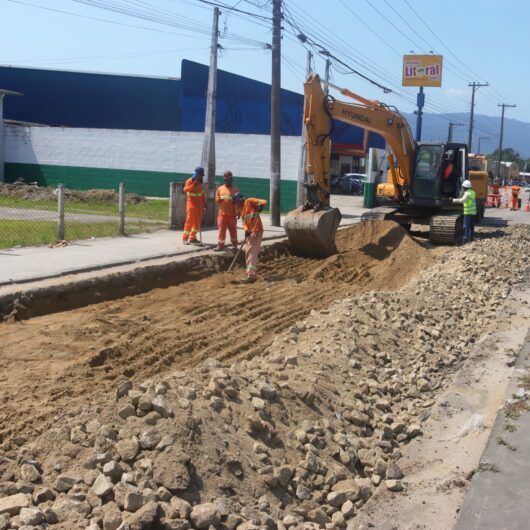 Obras de recuperação da SP-55 são realizadas em dois trechos na Região Sul de Caraguatatuba