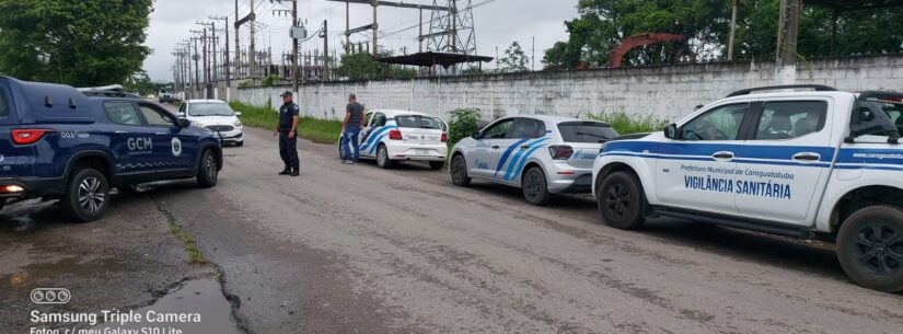 Prefeitura de Caraguatatuba realiza fiscalização em ferros velhos e reciclagens no município Prefeitura de Caraguatatuba realiza fiscalização em ferros velhos e reciclagens no município