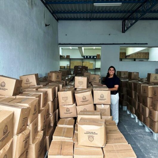 Caraguatatuba recebe 1,2 mil cestas básicas do Fundo Social do Estado
