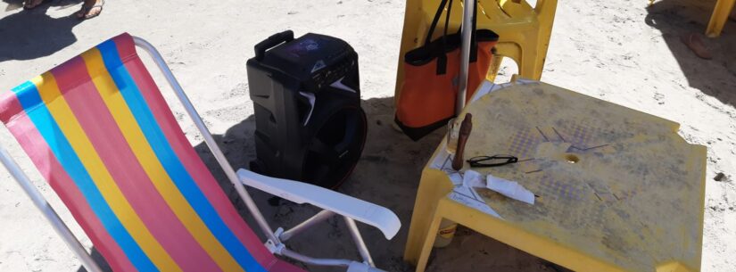 Prefeitura de Caraguatatuba combate perturbação do sossego nas praias durante feriado de Finados