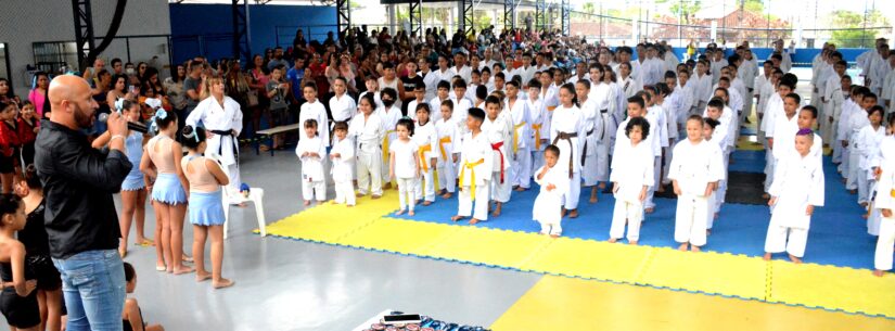 Festival promovido pela Prefeitura de Caraguatatuba reúne mais de 300 atletas de karatê da região