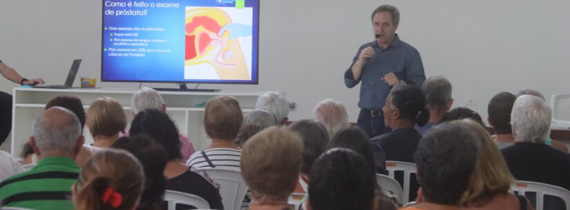 Sepedi faz roda de conversa sobre o Novembro Azul para prevenção ao câncer de próstata