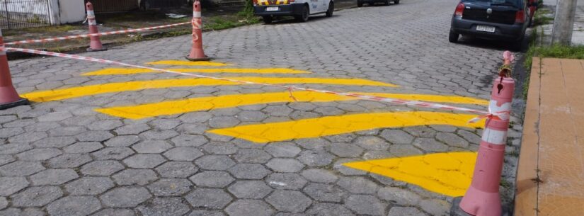 Prefeitura de Caraguatatuba recupera e instala sinalização de trânsito na região central